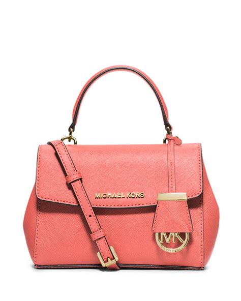 pink michael kors purse crossbody|michael kors crossbody pink grapefruit.